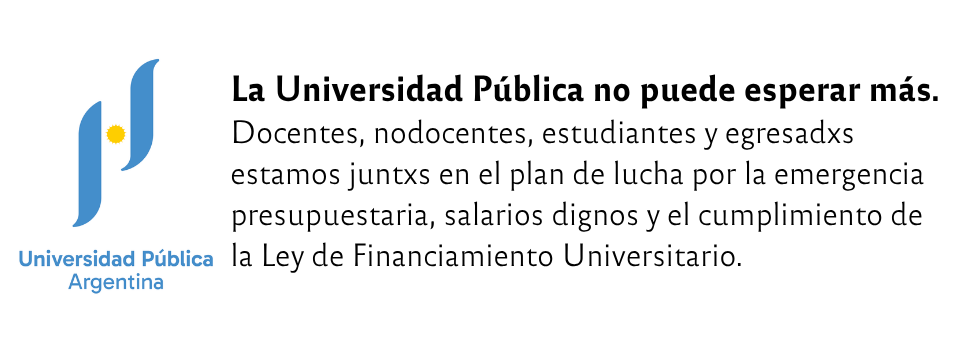 Imagen del CIN "La Universidad Pública no puede esperar más"